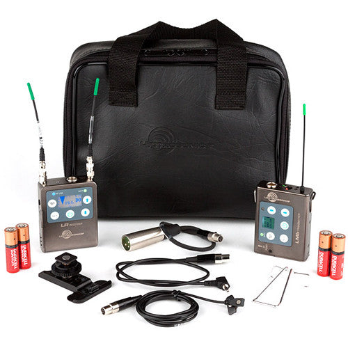 Lectrosonics L-Series ZS-LRLMb Wireless Lavalier Microphone System Kit with Camera Mount (B1: 537-607 MHz)