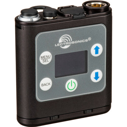 Lectrosonics MTCR miniature digital audio recorder with M152 lavalier microphone