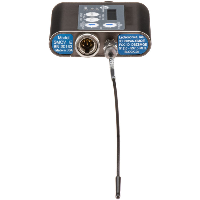 Lectrosonics SMQV Wireless Microphone Transmitter Block 19 (486-511 MHz)