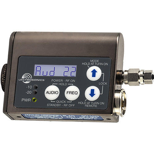 Lectrosonics SMV-20 Super Miniature Wireless Microphone Transmitter Block 20
