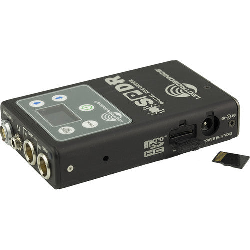 Lectrosonics SPDR Stereo Portable Digital Recorder with dual input and timecode support