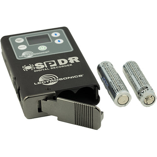 Lectrosonics SPDR Stereo Portable Digital Recorder with dual input and timecode support