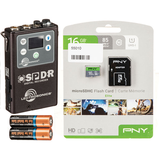 Lectrosonics SPDR Stereo Portable Digital Recorder with dual input and timecode support