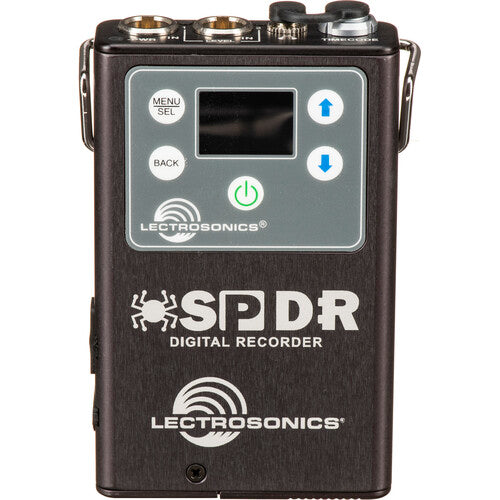 Lectrosonics SPDR Stereo Portable Digital Recorder with dual input and timecode support