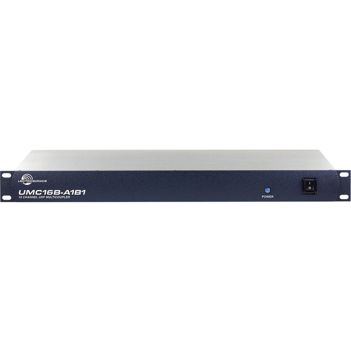 Lectrosonics UMC16B-A1B1 16-Channel UHF Antenna Multicoupler