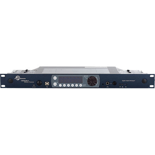 Lectrosonics Venue2 six-channel modular receiver VRM2WBL with frequency range 470.100–691.175 MHz