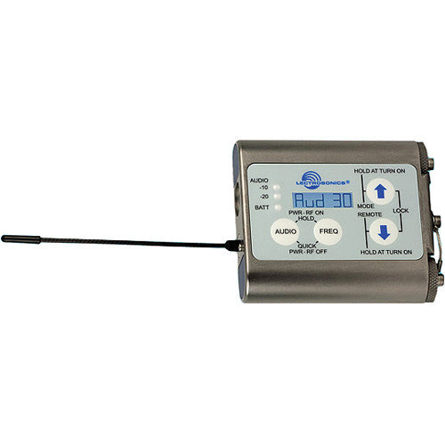 Lectrosonics WM-20 Watertight Wireless Transmitter with M152/WP Lavalier Mic – Block 20
