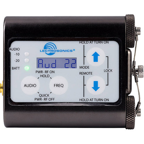Lectrosonics WM Watertight Wireless Microphone Transmitter with M152/WP Lavalier Mic - Block 470