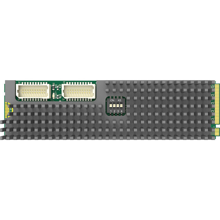 Magewell Eco Capture Dual HDMI M.2 card with dual HDMI inputs for compact video capture systems