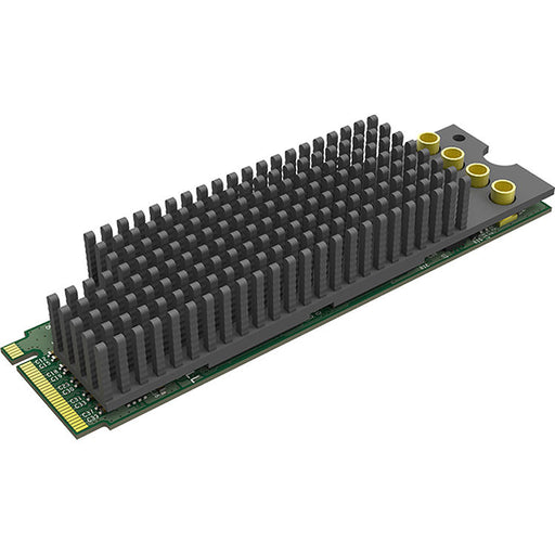 Magewell Eco Capture Quad SDI M.2 card with four SDI inputs for compact multi-channel video capture