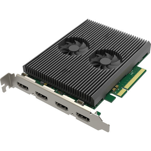 Magewell PCIe x8 dual-channel 4K capture card for high-performance video capture