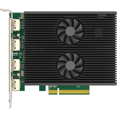 Magewell PCIe x8 dual-channel 4K capture card for high-performance video capture
