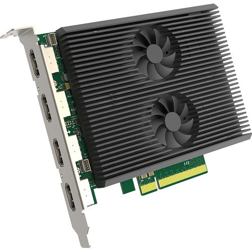Magewell PCIe x8 dual-channel 4K capture card for high-performance video capture