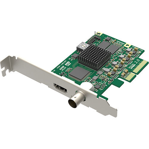 Magewell Pro Capture AIO 4K PCIe capture card with HDMI and SDI input support for professional video capture