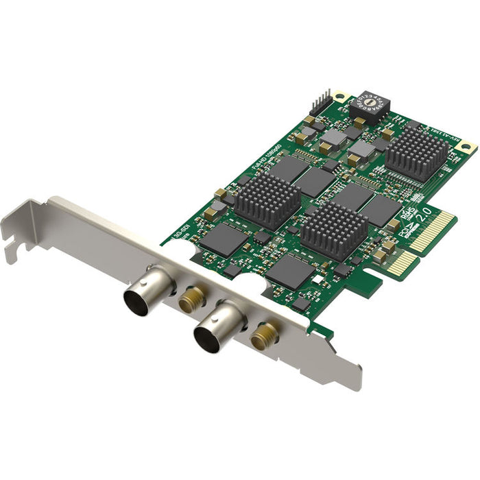 Magewell Pro Capture Dual SDI PCIe capture card with dual SDI inputs and embedded audio support