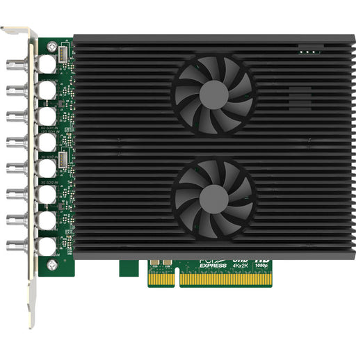 Magewell Pro Capture Dual SDI 4K Plus PCIe card with dual 12G-SDI inputs for 4K video capture
