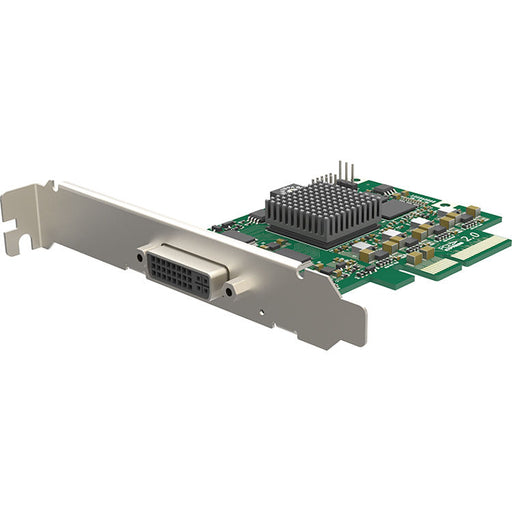 Magewell Pro Capture DVI 4K PCIe capture card with DVI HDMI VGA and analog video input support