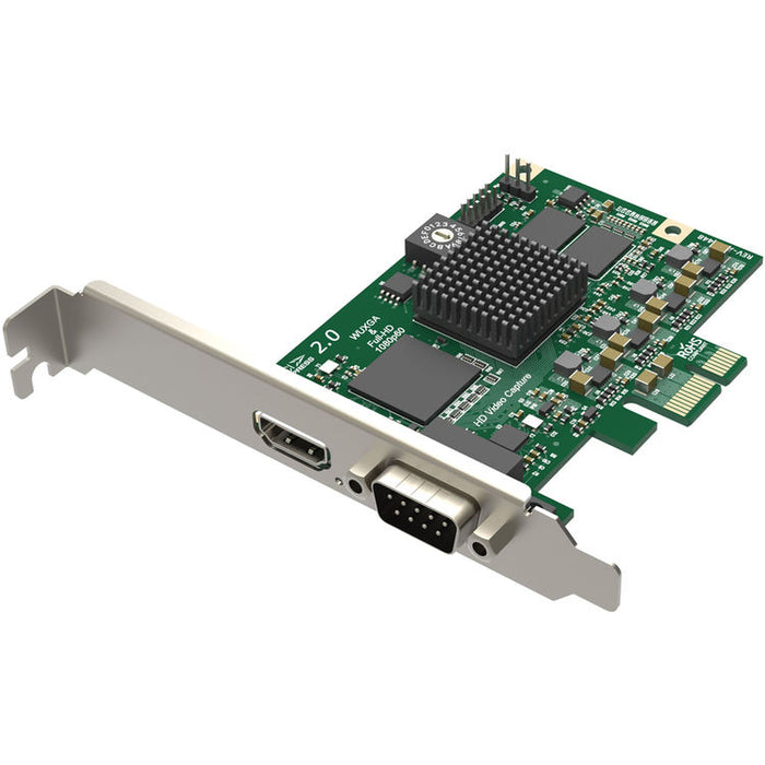 Magewell Pro Capture HDMI PCIe capture card with HDMI and analog video input support