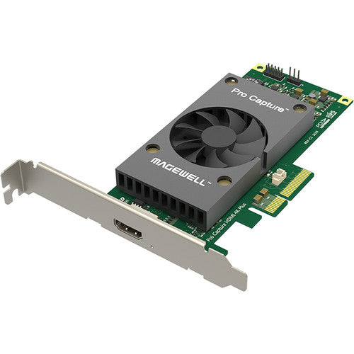 Magewell Pro Capture HDMI 4K Plus PCIe capture card with HDMI input and ultra-low latency 4K video capture
