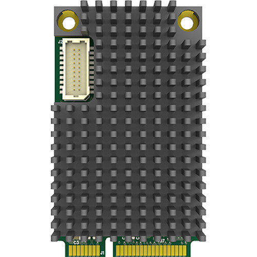 Magewell Pro Capture Mini HDMI PCIe capture card with large heat sink for improved thermal performance
