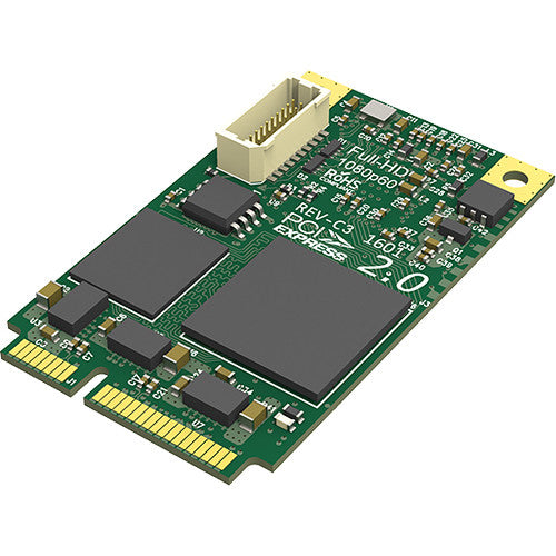 Magewell Pro Capture Mini HDMI PCIe capture card without heat sink for compact embedded systems