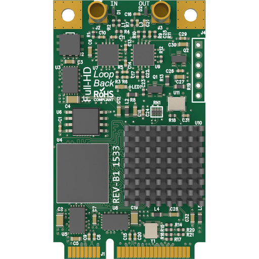 Magewell Pro Capture Mini SDI SH PCIe capture card with small heat sink for compact SDI video capture