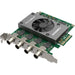 Magewell Pro Capture Quad SDI PCIe capture card with four SDI inputs and embedded audio support