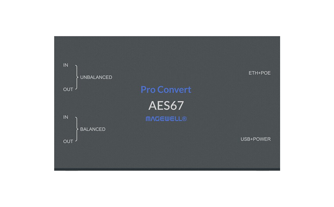 Magewell Pro Convert AES67 IP Audio Converter