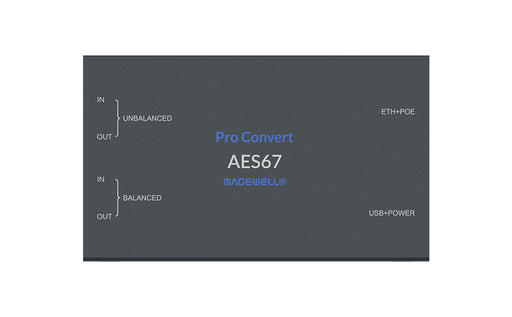 Magewell Pro Convert AES67 IP Audio Converter