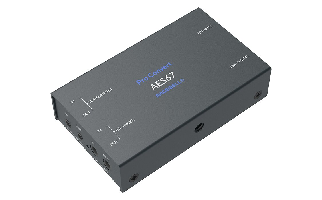 Magewell Pro Convert AES67 IP Audio Converter