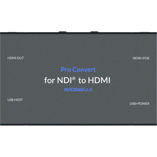 Magewell Pro Convert NDI to HDMI converter device for professional AV streaming