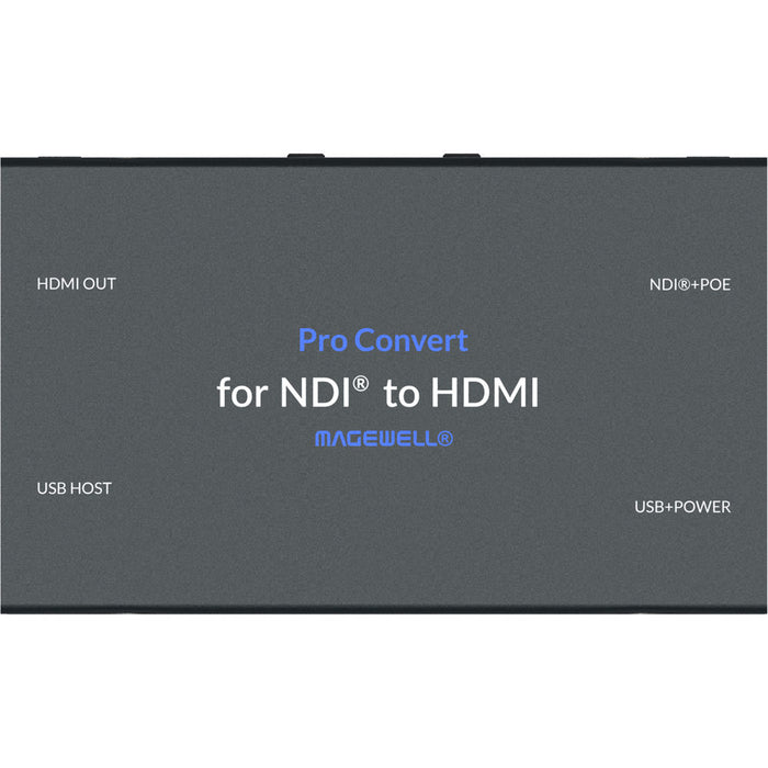 Magewell Pro Convert NDI to HDMI converter device for professional AV streaming