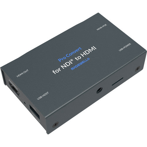 Magewell Pro Convert NDI to HDMI converter device for professional AV streaming