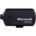 Marshall CV570 miniature HD camera with NDI|HX3, SRT streaming, and HDMI output for broadcast and AV applications