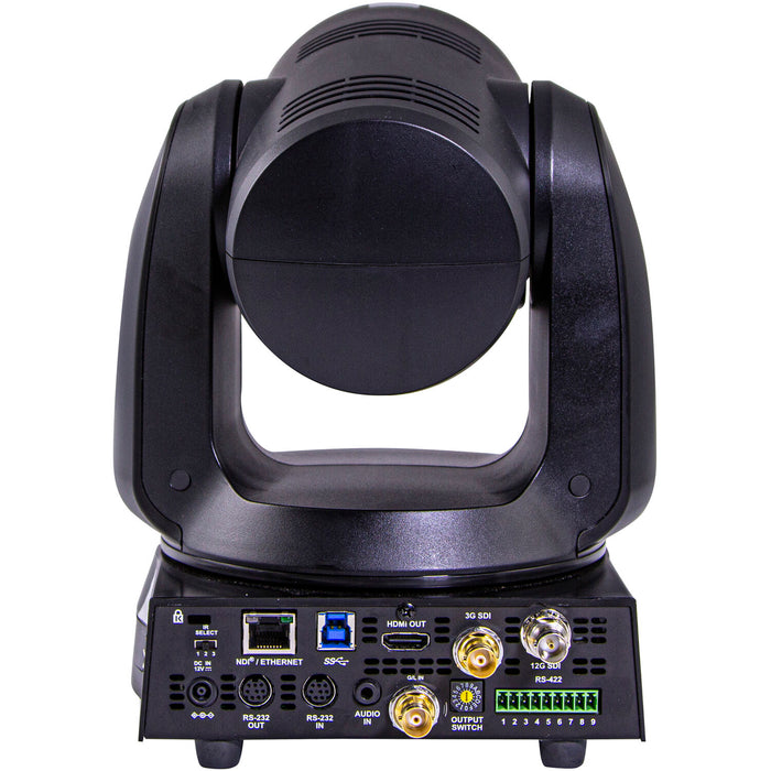 Marshall CV730-BHN PTZ camera with 30x optical zoom and NDI, SDI, HDMI, and IP outputs