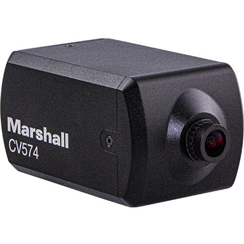 Marshall Electronics CV574 miniature UHD 4K broadcast camera with NDI|HX3, SRT, and HDMI output