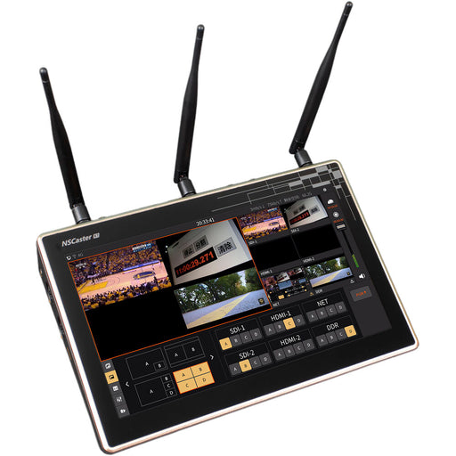 NagaSoft NSCaster-X1 portable live production and broadcasting system