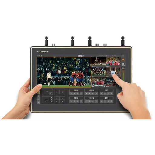 NagaSoft NSCaster-X1 portable live production and broadcasting system