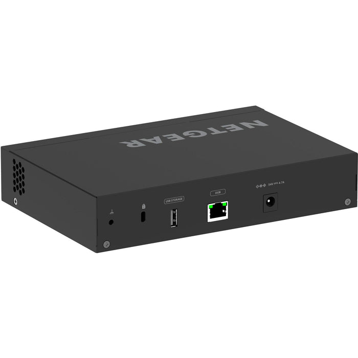 "Netgear GSM4210PX-100NAS 8-Port Gigabit PoE+ Managed Switch with SFP (220W) for high-performance AV networking and system integration.