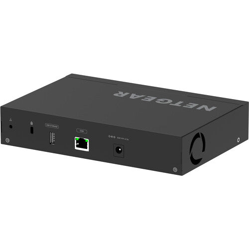 "Netgear GSM4210PX-100NAS 8-Port Gigabit PoE+ Managed Switch with SFP (220W) for high-performance AV networking and system integration.