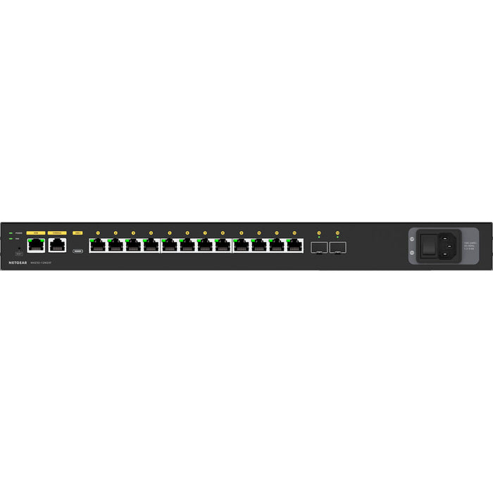 Netgear AV Line M4250-12M2XF (MSM4214X) 12x2.5G and 2xSFP+ Managed Switch