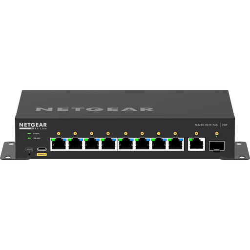 Netgear GSM4212P-100NAS 12-Port PoE+ Managed Network Switch with Layer 2 and Layer 3 features for small to medium business networks.