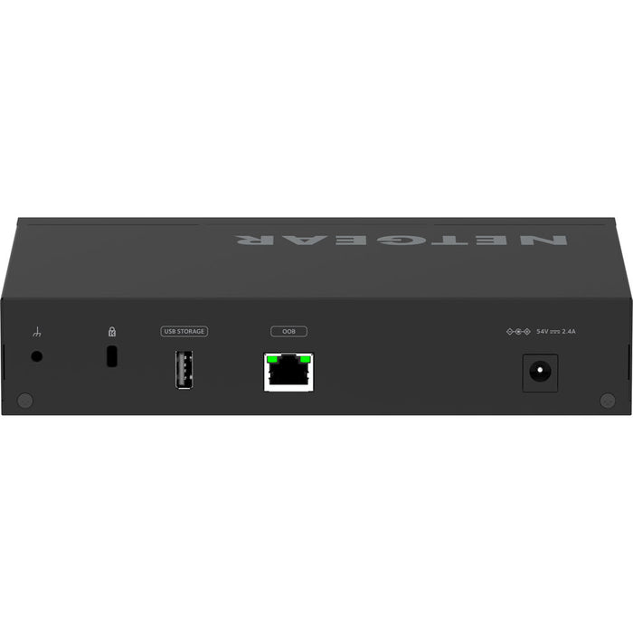 Netgear GSM4212P-100NAS 12-Port PoE+ Managed Network Switch with Layer 2 and Layer 3 features for small to medium business networks.