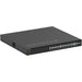 NETGEAR AV Line M4350-24M4X4V managed switch with twenty-four 2.5 Gigabit PoE++ ports, four 10 Gigabit Ethernet ports, four 25 Gigabit SFP28 uplinks, and advanced AV-over-IP networking capabilities.