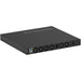 NETGEAR AV Line M4350-40F4C managed network switch featuring forty 10 Gigabit SFP+ ports and four 100 Gigabit QSFP28 uplink ports for professional AV-over-IP, broadcast, enterprise, and data center networking.