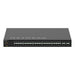 NETGEAR AV Line M4350-40F4C managed network switch featuring forty 10 Gigabit SFP+ ports and four 100 Gigabit QSFP28 uplink ports for professional AV-over-IP, broadcast, enterprise, and data center networking.