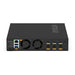 NETGEAR AV Line M4350-8M2V managed network switch with eight 2.5 Gigabit PoE++ ports and two 25 Gigabit SFP28 uplink ports for professional AV-over-IP, enterprise networking, and broadcast applications.