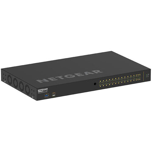 Netgear GSM4230P-100NAS 30-Port Fully Managed PoE+ Switch with Cloud Management