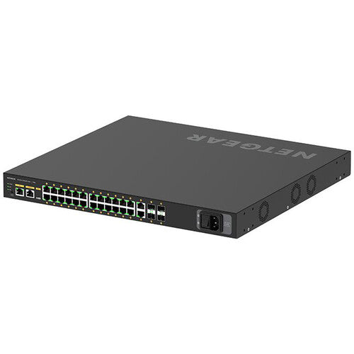 Netgear GSM4230P-100NAS 30-Port Fully Managed PoE+ Switch with Cloud Management