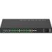 Netgear GSM4230PX-100NAS 30-Port Managed PoE+ Switch with 4 SFP+ ports for high-performance networking and power delivery